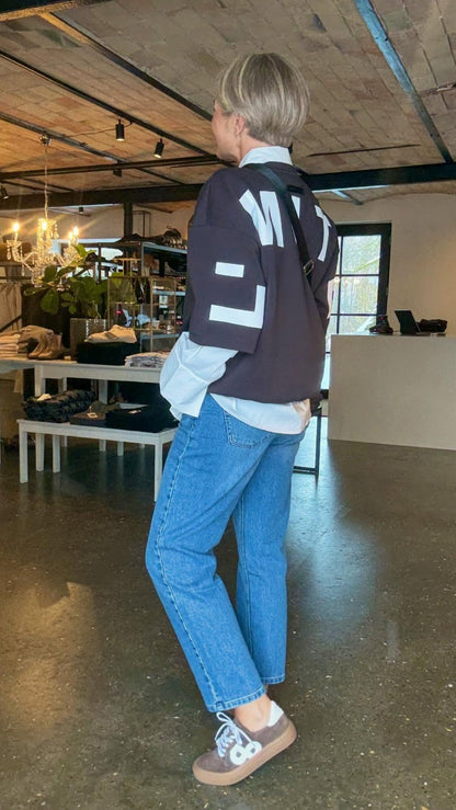 MAXI SPLIT SS LOGO SWEAT HL - LifeStyle Hedensted