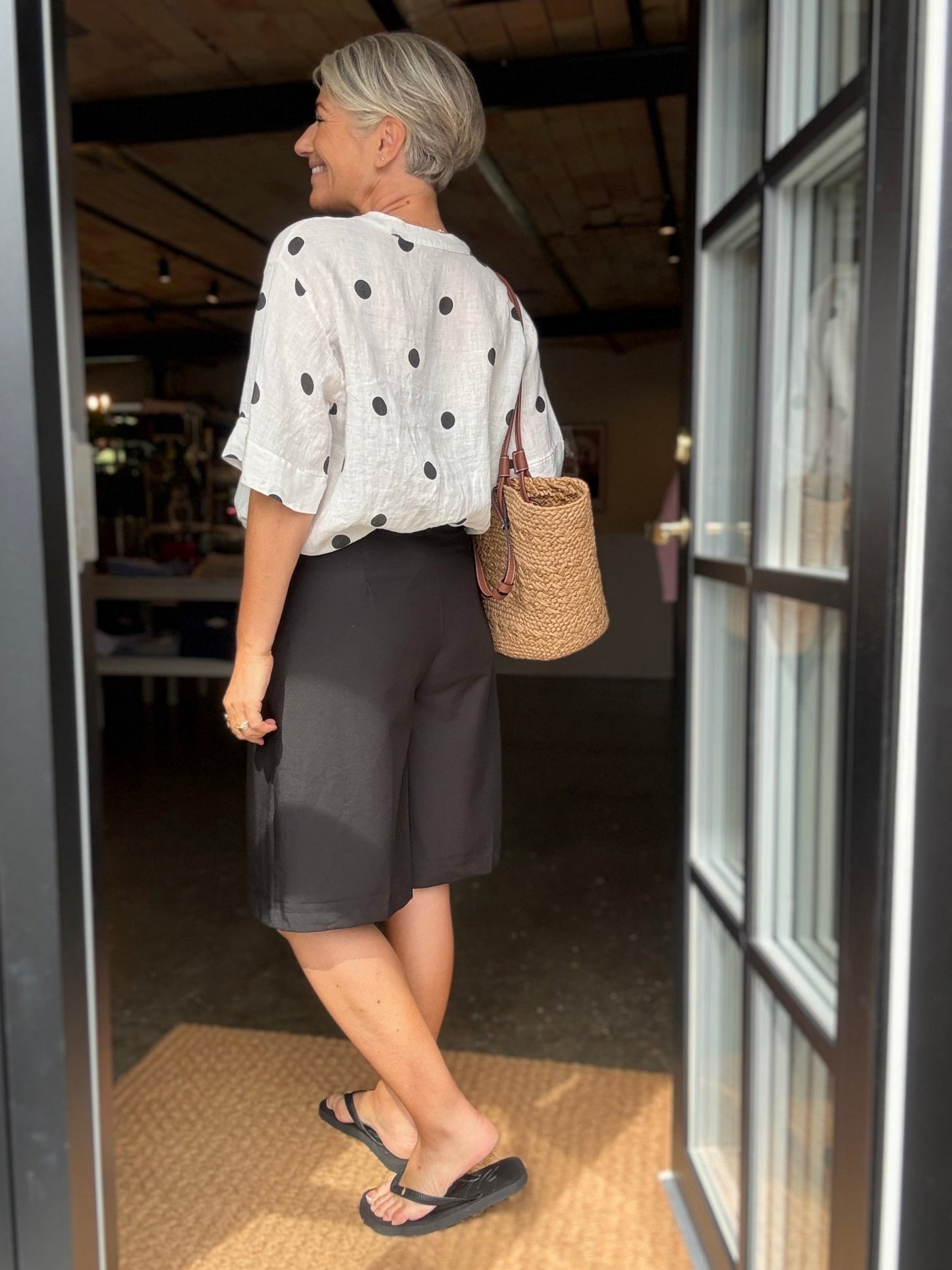 MELINA SS HØR BLUSE BC - LifeStyle Hedensted