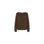 MIRA PURE CASHMERE PULLOVER MØRK BRUN BTF (52)