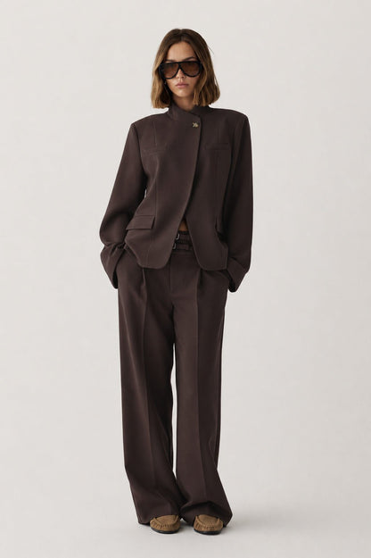 MONIQUE BLAZER BRUN NE (313) - LifeStyle Hedensted