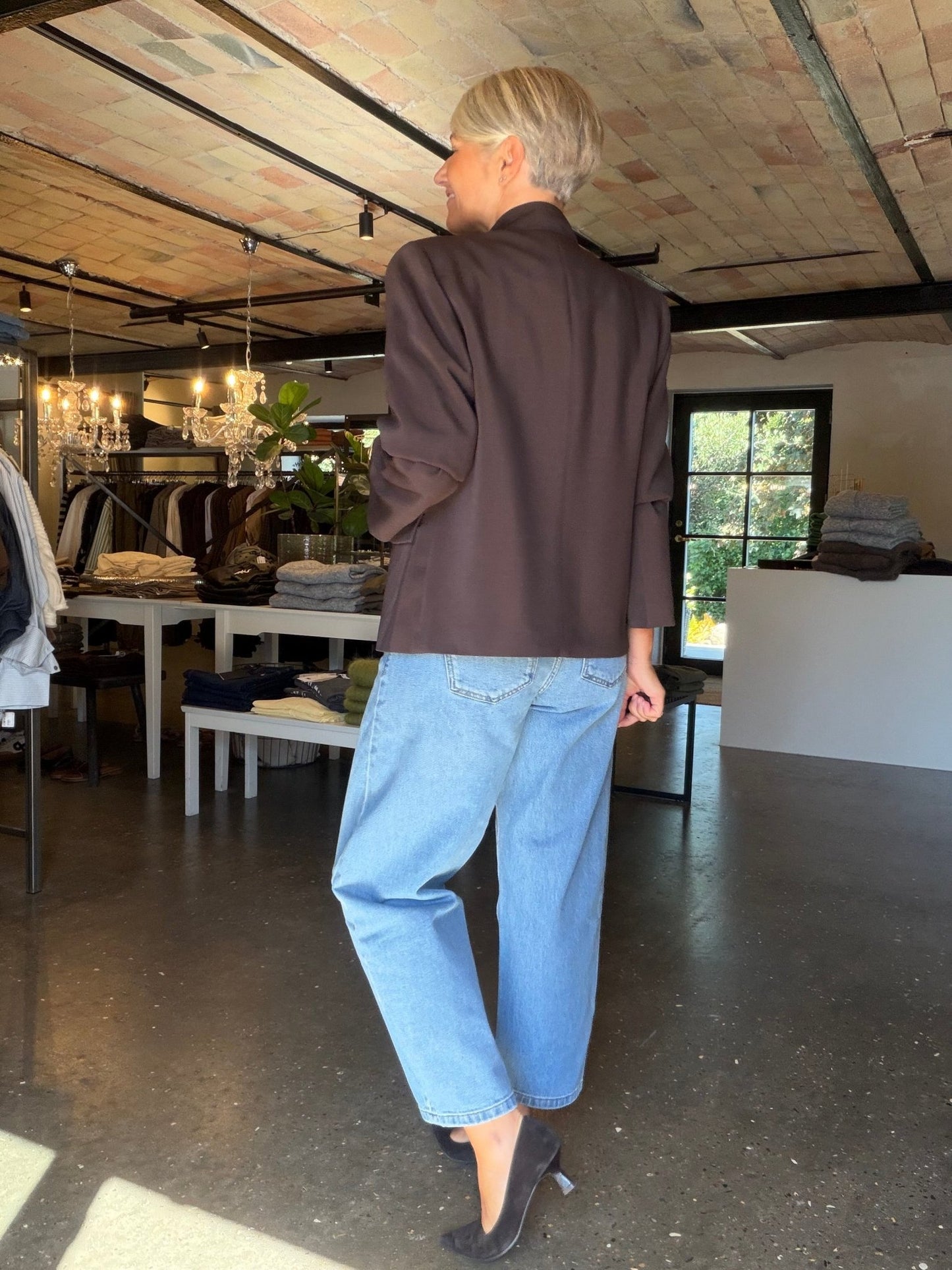 MONIQUE BLAZER BRUN NE (313) - LifeStyle Hedensted