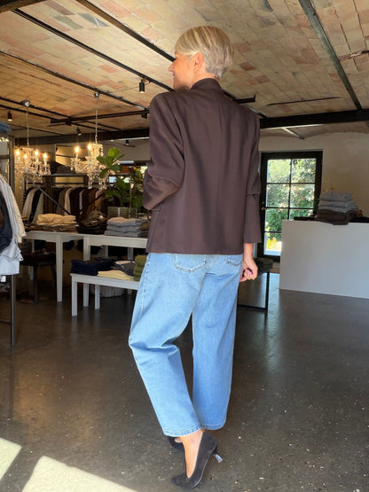 MONIQUE BLAZER BRUN NE (313) - LifeStyle Hedensted