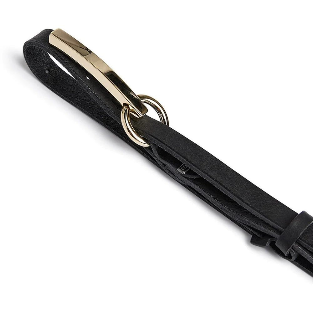 NARROW BÆLTE SORT 17402 DEPECHE - LifeStyle Hedensted