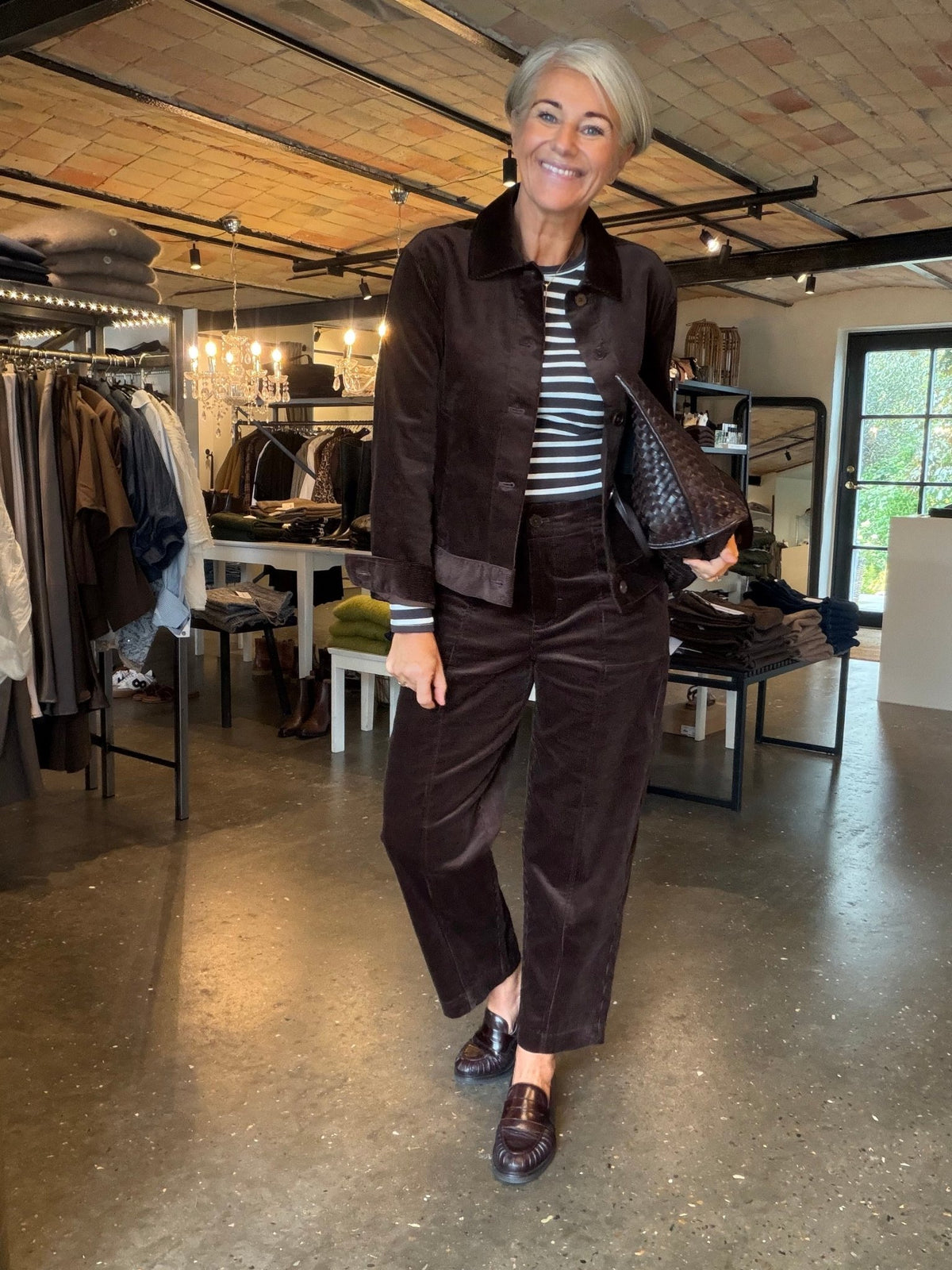 NETTA PANTS MØRK BRUN PT (323) - LifeStyle Hedensted