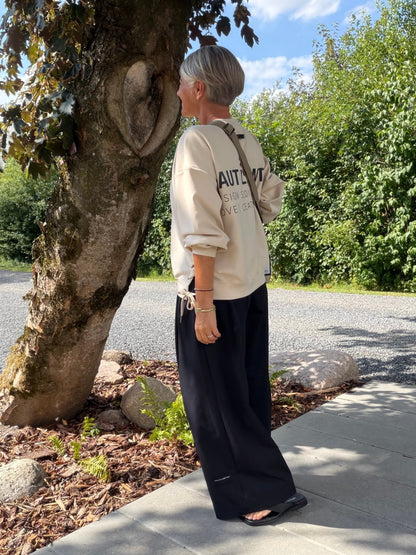 NEW STUDIO TIE SWEATSHIRT HL (106) - LifeStyle Hedensted