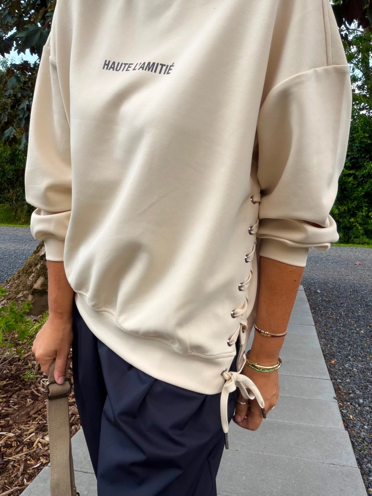 NEW STUDIO TIE SWEATSHIRT HL (106) - LifeStyle Hedensted