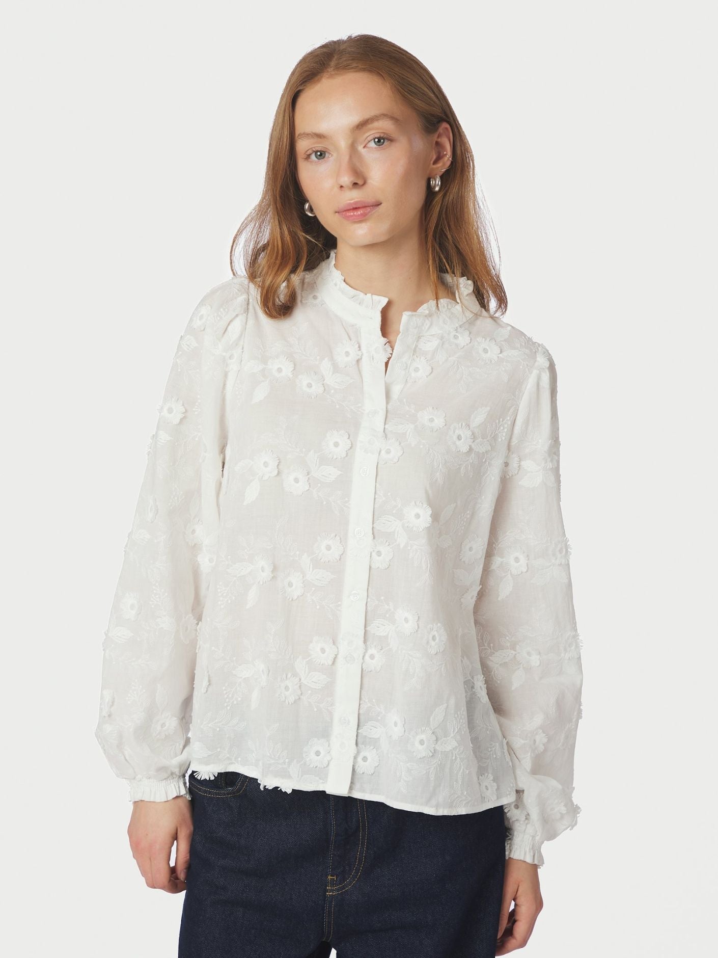 ODA DECO EMB SHIRT NN - LifeStyle Hedensted