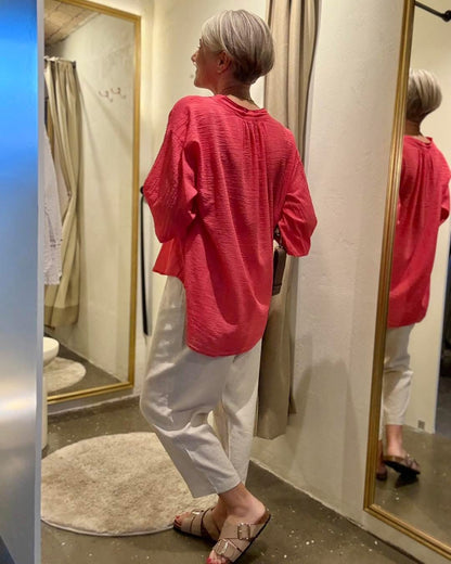 OLGA STRIBET BLUSE BC - LifeStyle Hedensted