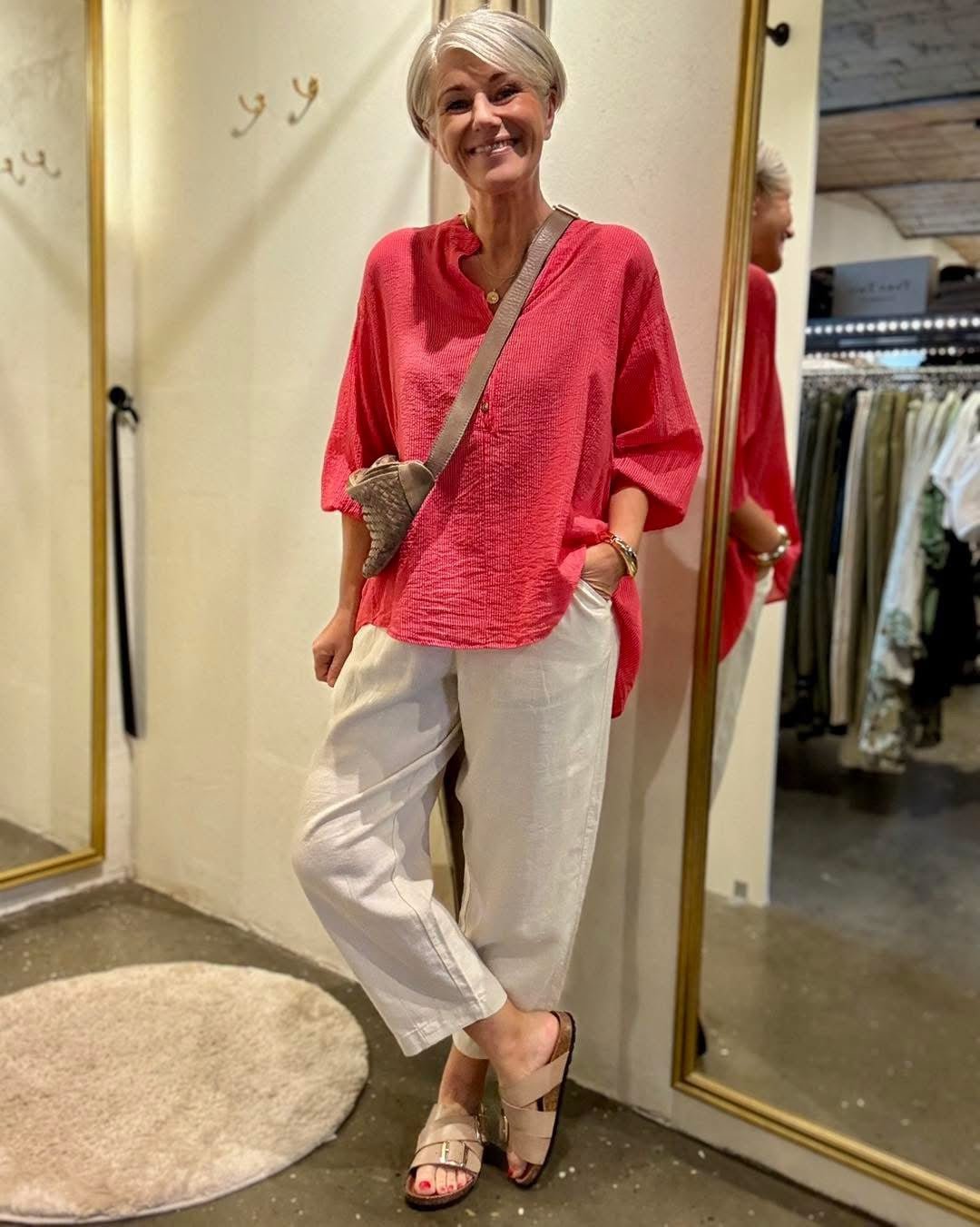 OLGA STRIBET BLUSE BC - LifeStyle Hedensted