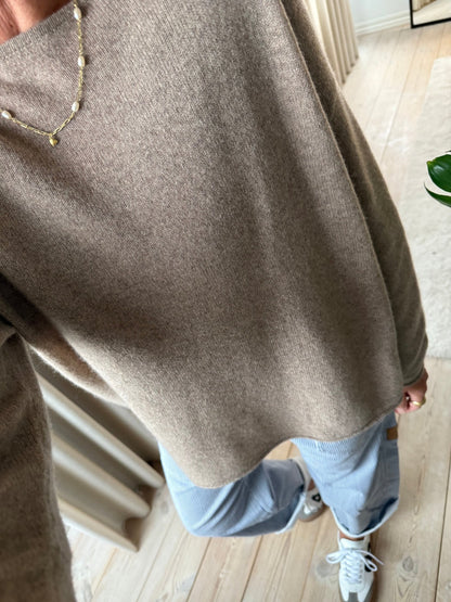OVERSIZED PURE CASHMERE BLUSE BTF - LifeStyle Hedensted