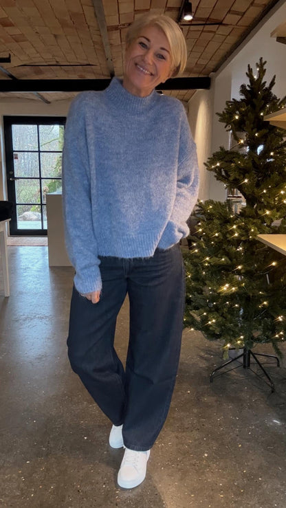 PAULINA FLUFFY KNIT BLUSE NN - LifeStyle Hedensted