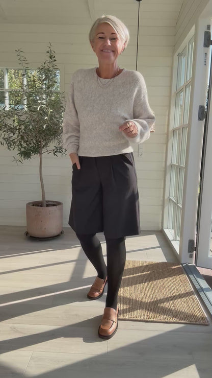TURUNA STRUCTURE KNIT BLUSE