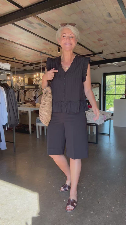 YOLA BERMUDA SHORTS MEW