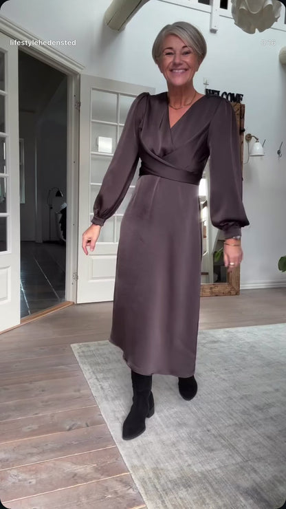 RIMINI HEAVY SATEEN DRESS NN