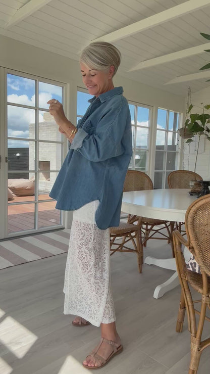 Nettie Denim Skjorte