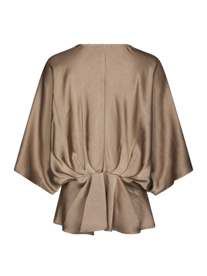 RIVINA HEAVY SATIN BLUSE NN - LifeStyle Hedensted