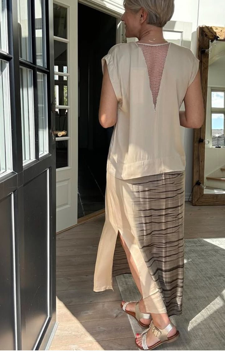 ROSALYN FUNNEL WEB BLUSE RS - LifeStyle Hedensted