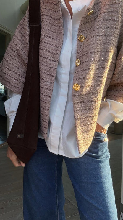 ROSELLA BOUCLE MINI JACKET NN - LifeStyle Hedensted