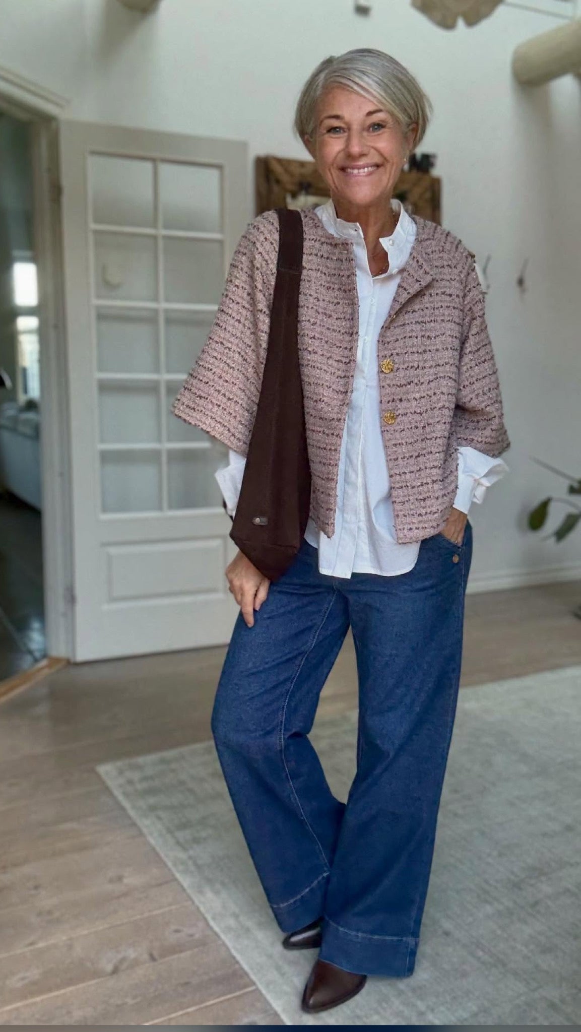 ROSELLA BOUCLE MINI JACKET NN - LifeStyle Hedensted