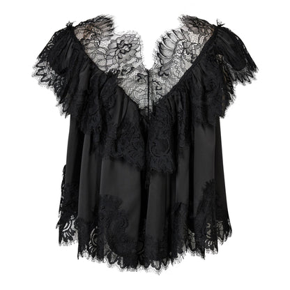 SANCERRE LACE TOP HL (95) - LifeStyle Hedensted