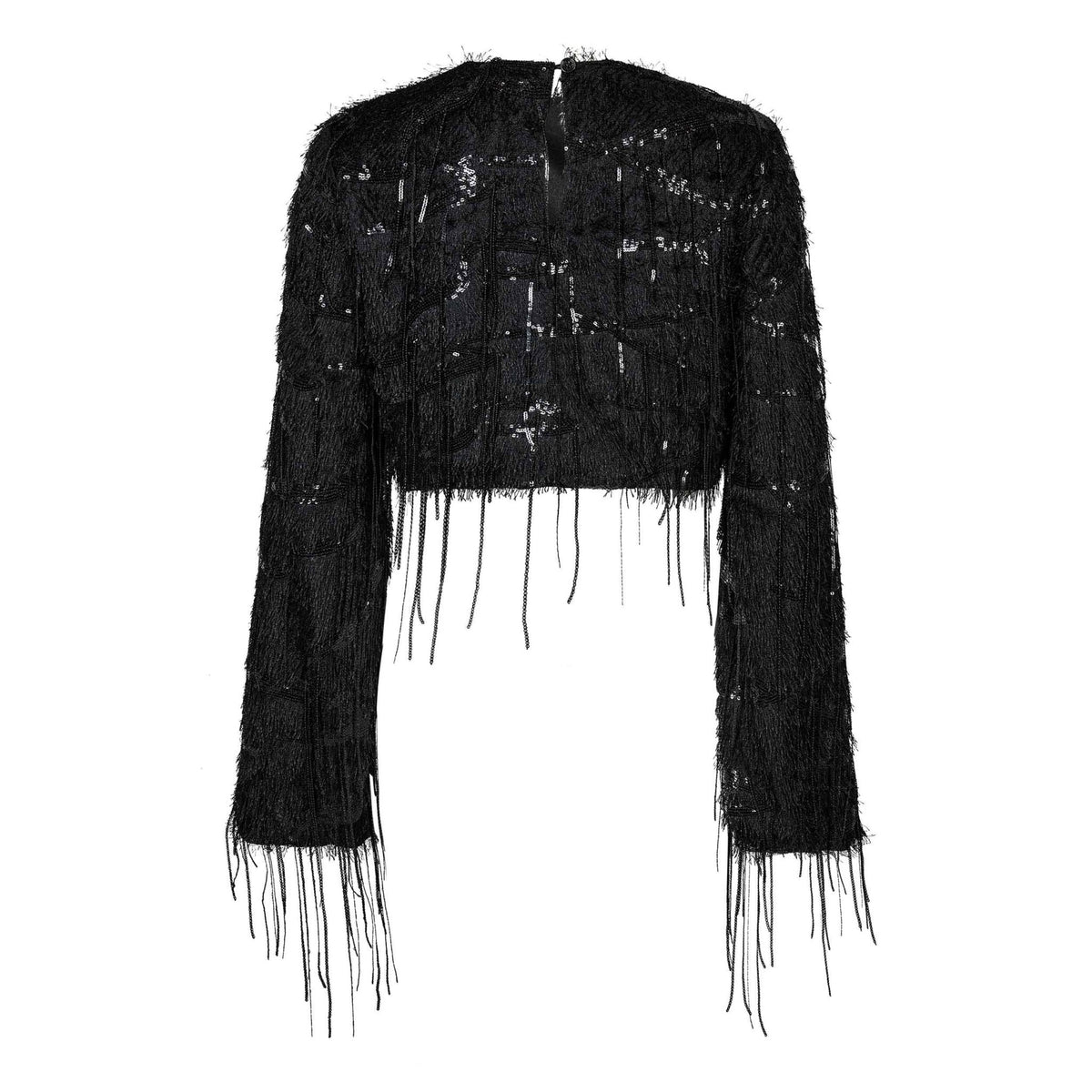 SEQUIN FRINGE BLUSE HL(87) - LifeStyle Hedensted