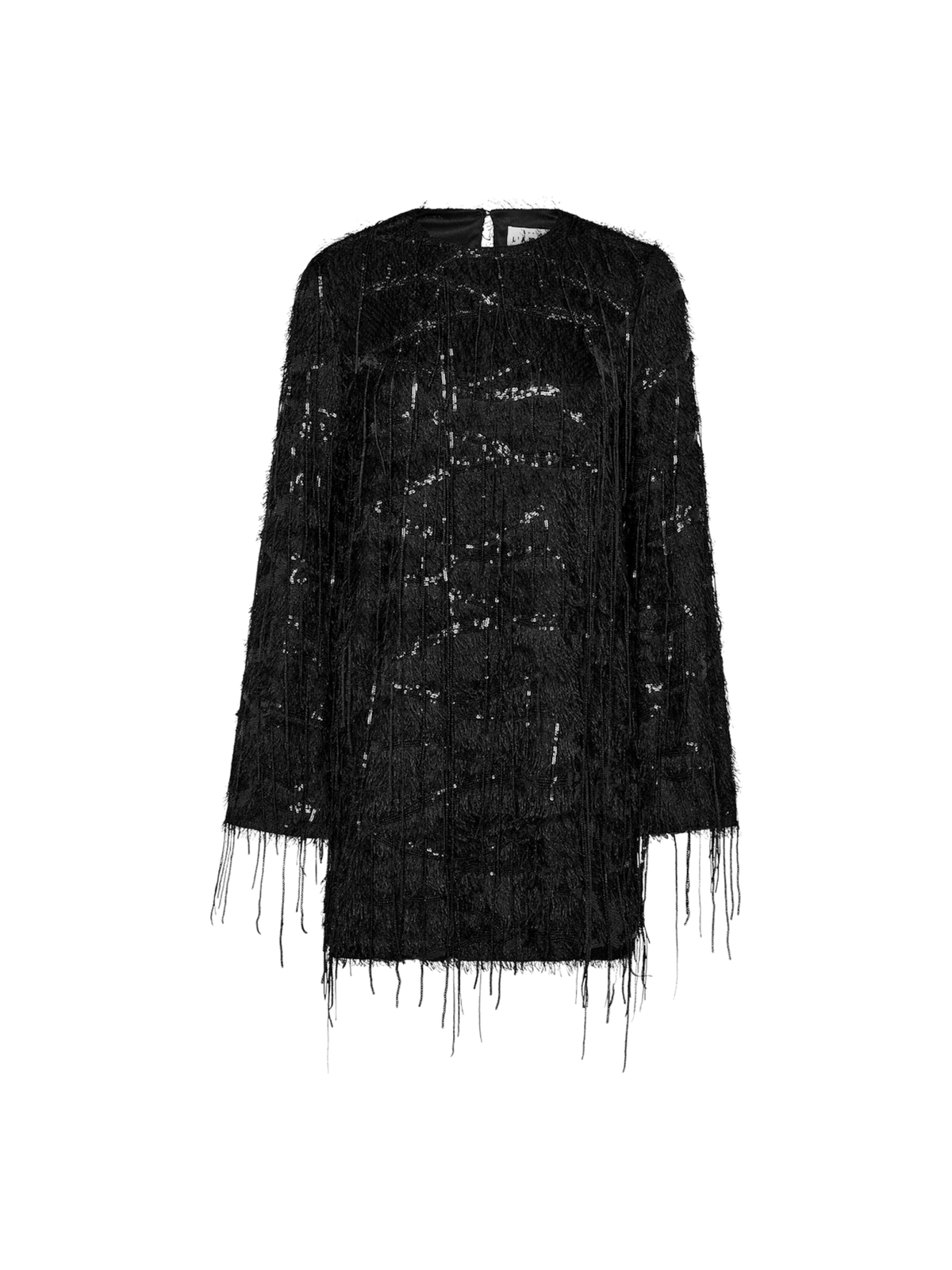SEQUIN FRINGE MIDI DRESS (97) - LifeStyle Hedensted