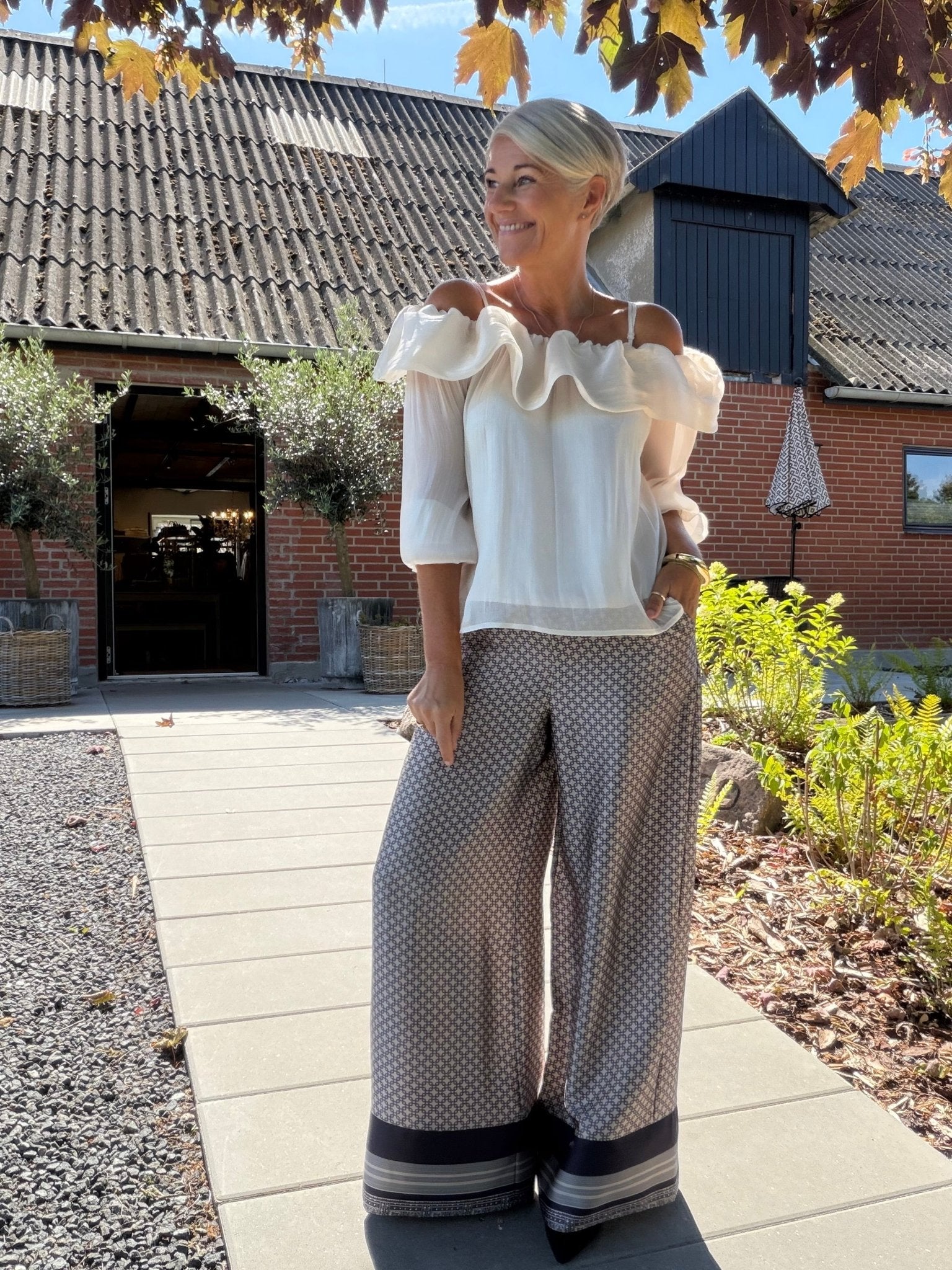 SORA PATTERN PANTS NN (279) - LifeStyle Hedensted