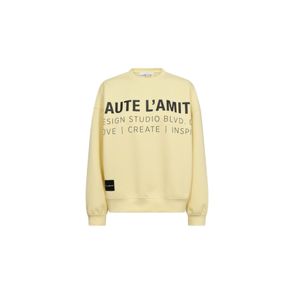 STUDIO LOGO SWEATSHIRT HL - LifeStyle Hedensted