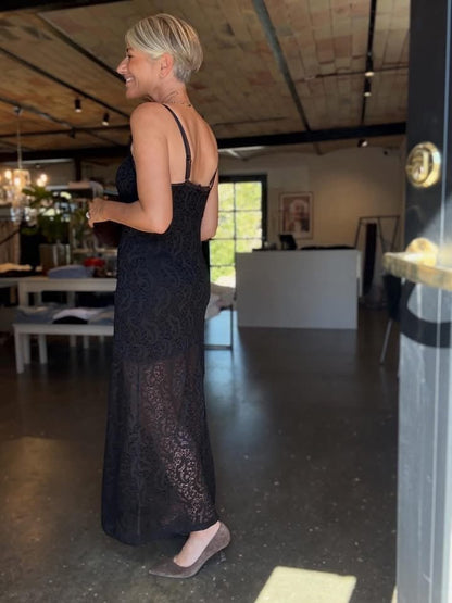 SUMMER LACE STRAP KJOLE HL - LifeStyle Hedensted
