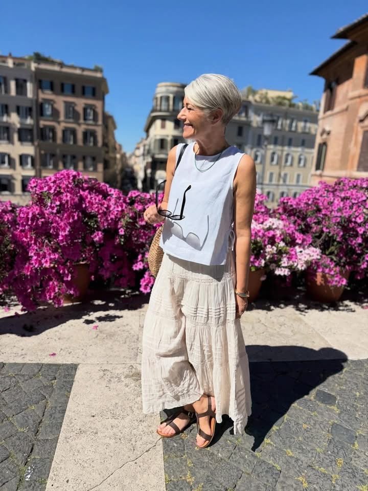 SVETLANA LINEN TOP NN - LifeStyle Hedensted