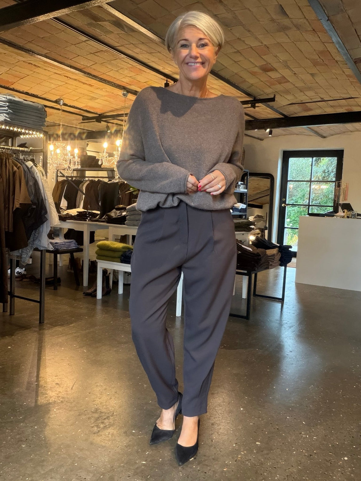 TAILOR PANTS BRUN CPHM (114) - LifeStyle Hedensted