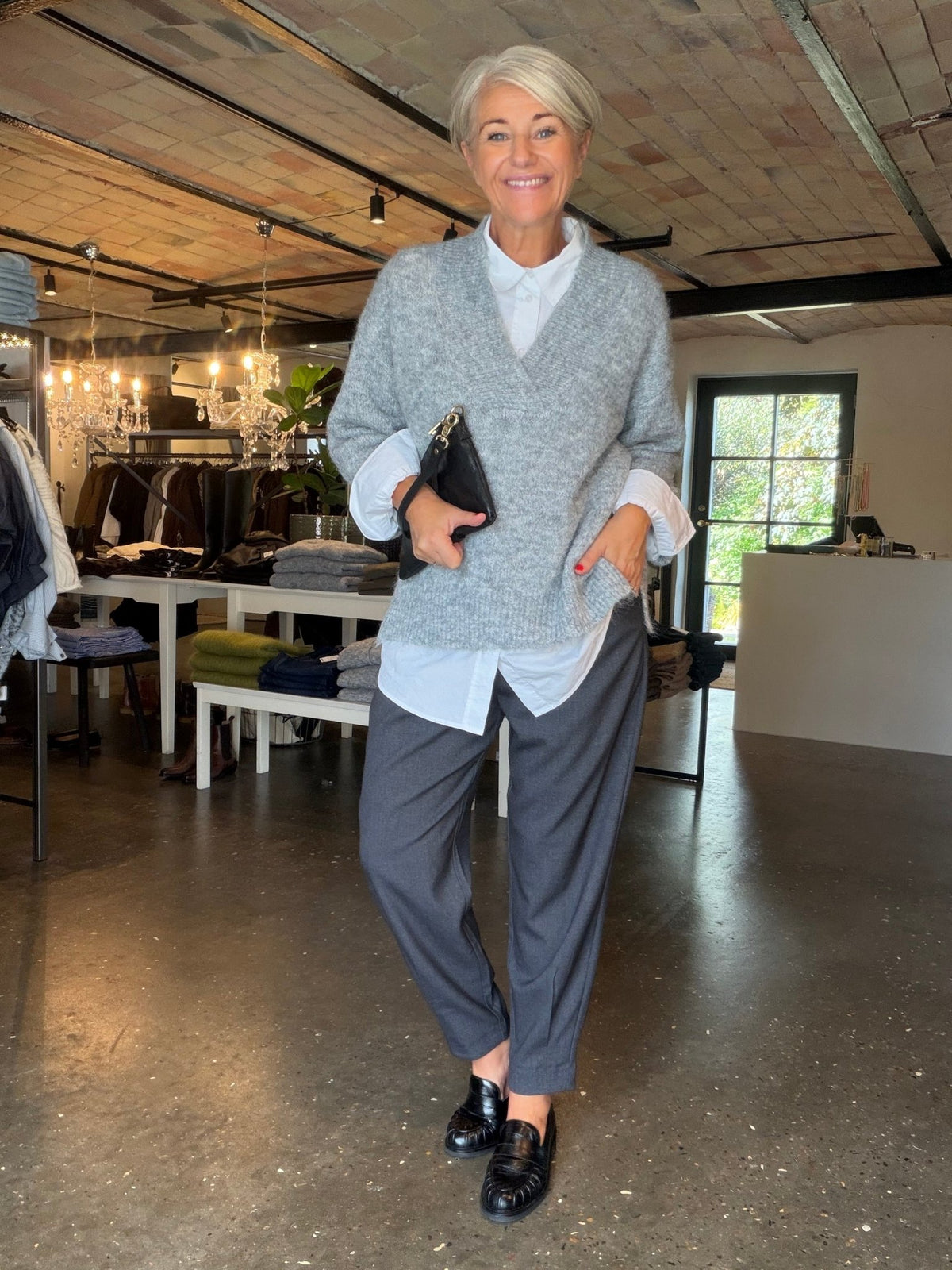 TAILOR PANTS GRÅ CPHM (87) - LifeStyle Hedensted