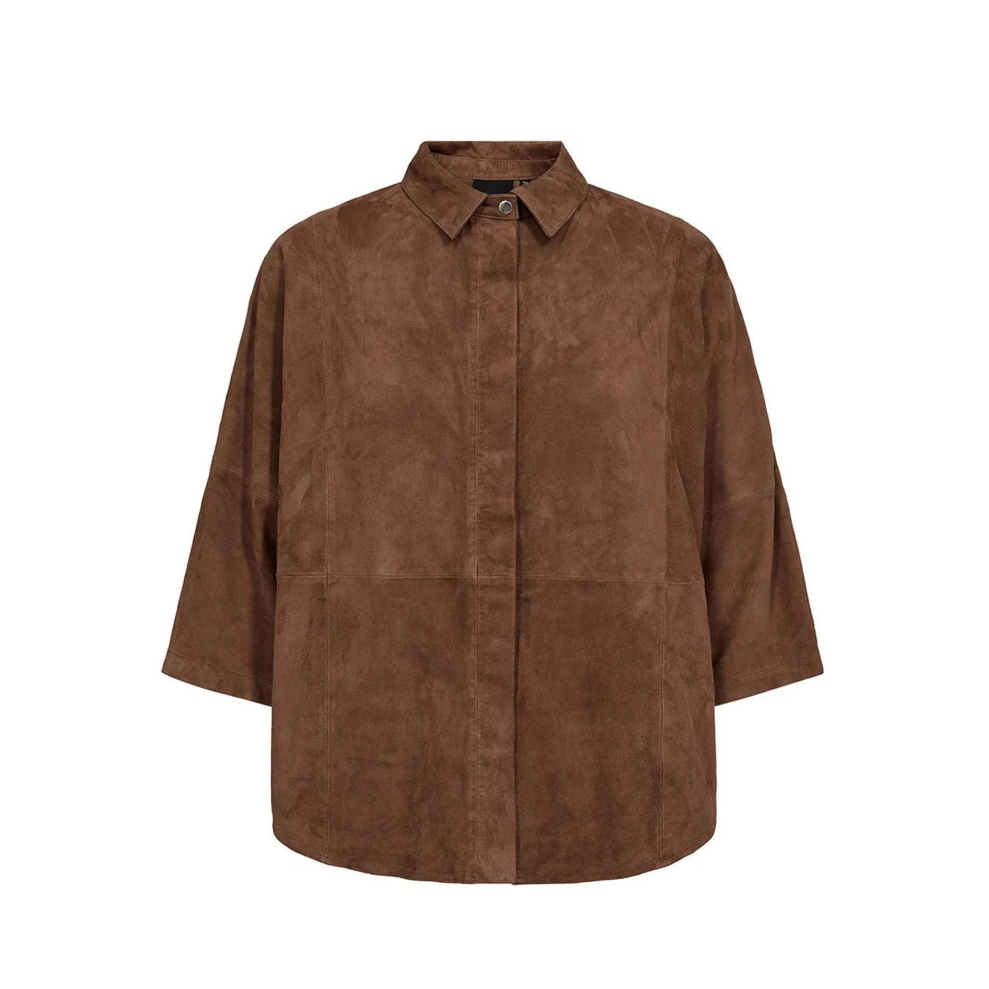 TENNA SUEDE SKJORTE DEPECHE - LifeStyle Hedensted