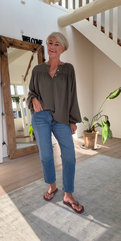 THE MOMMY 139 HIGH TAPERED JEANS MEW - LifeStyle Hedensted