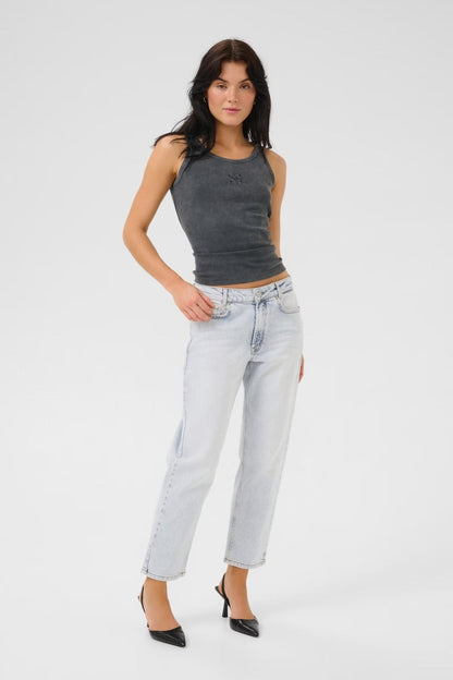 THE MOMMY HIGH TAPERED JEANS MEW - LifeStyle Hedensted