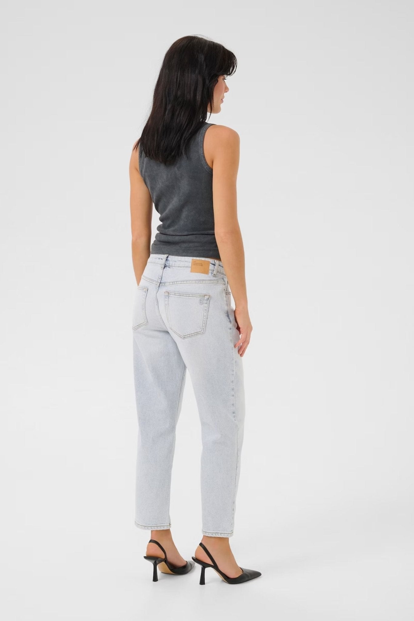 THE MOMMY HIGH TAPERED JEANS MEW - LifeStyle Hedensted