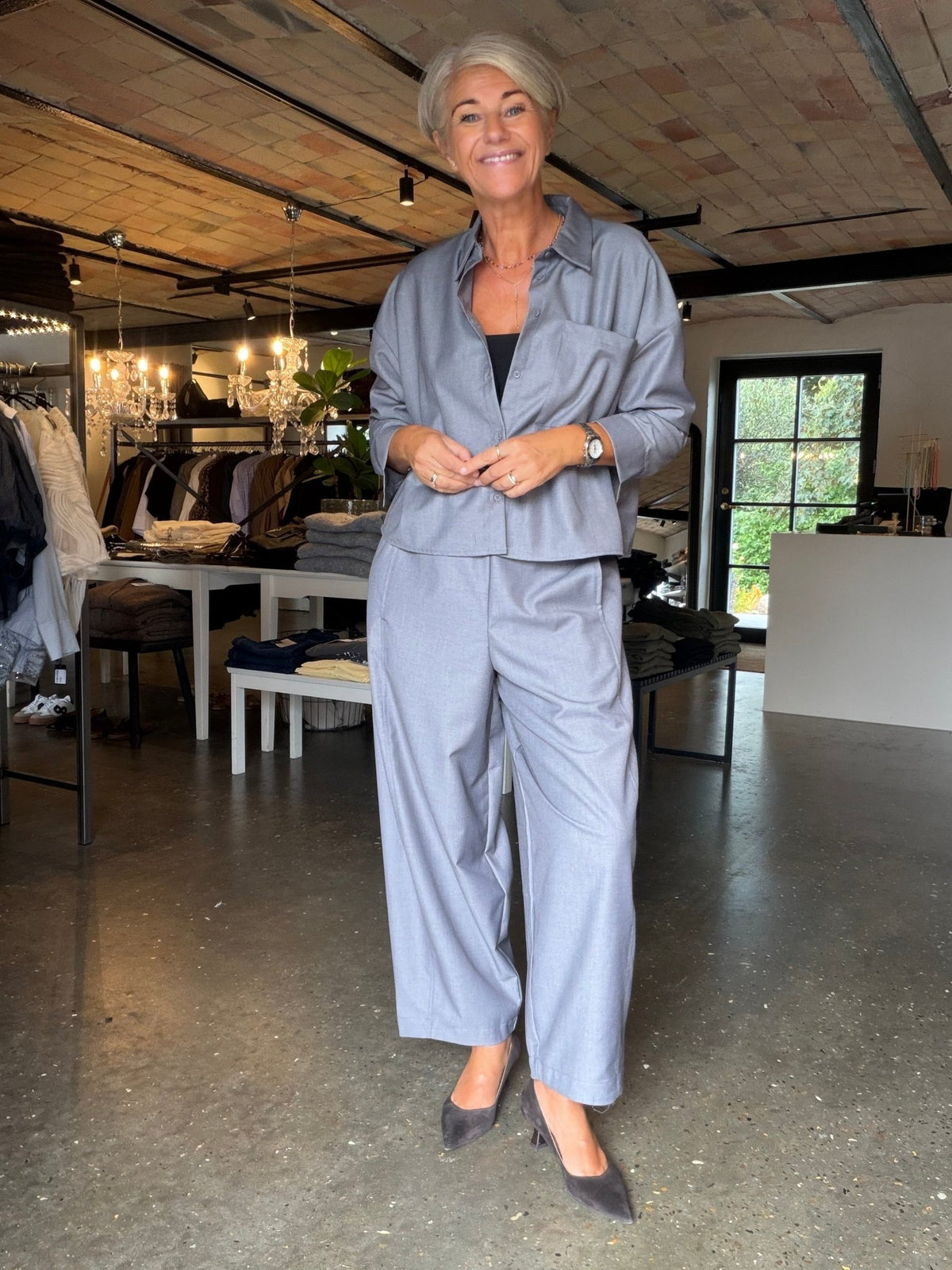 TRINE SKJORTE ICHI (170) - LifeStyle Hedensted