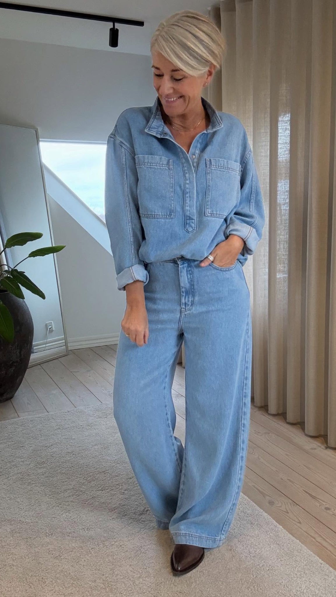 TUXA DENIM SKJORTE MUNTHE - LifeStyle Hedensted