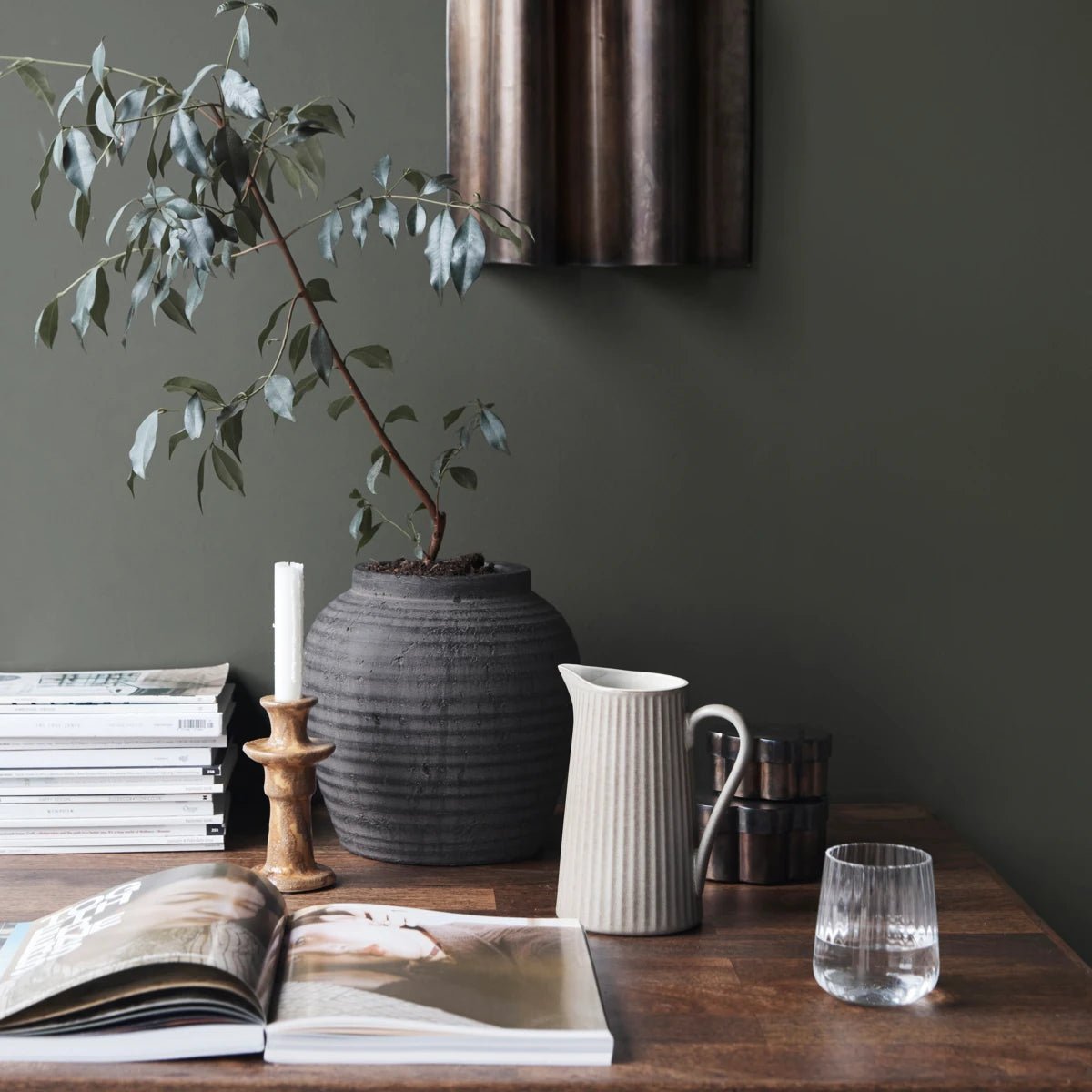 URTEPOTTE HAFA GRÅ/BRUN HD - LifeStyle Hedensted