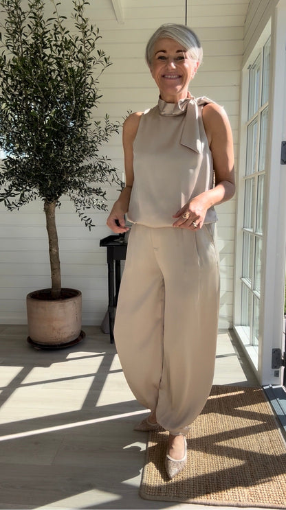VEDA DRAPY SATIN TOP NN - LifeStyle Hedensted