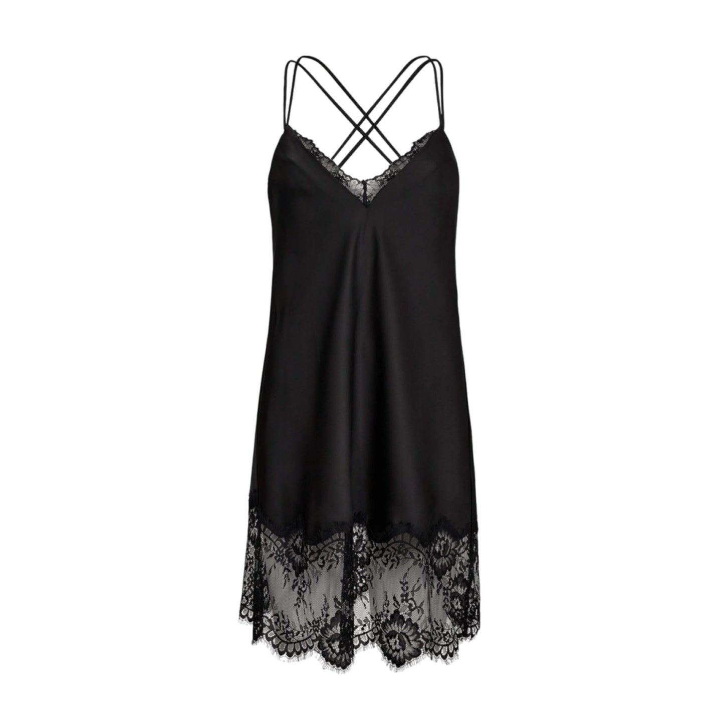 VISTA LINGERIE CROP STROP KJOLE HL (113) - LifeStyle Hedensted