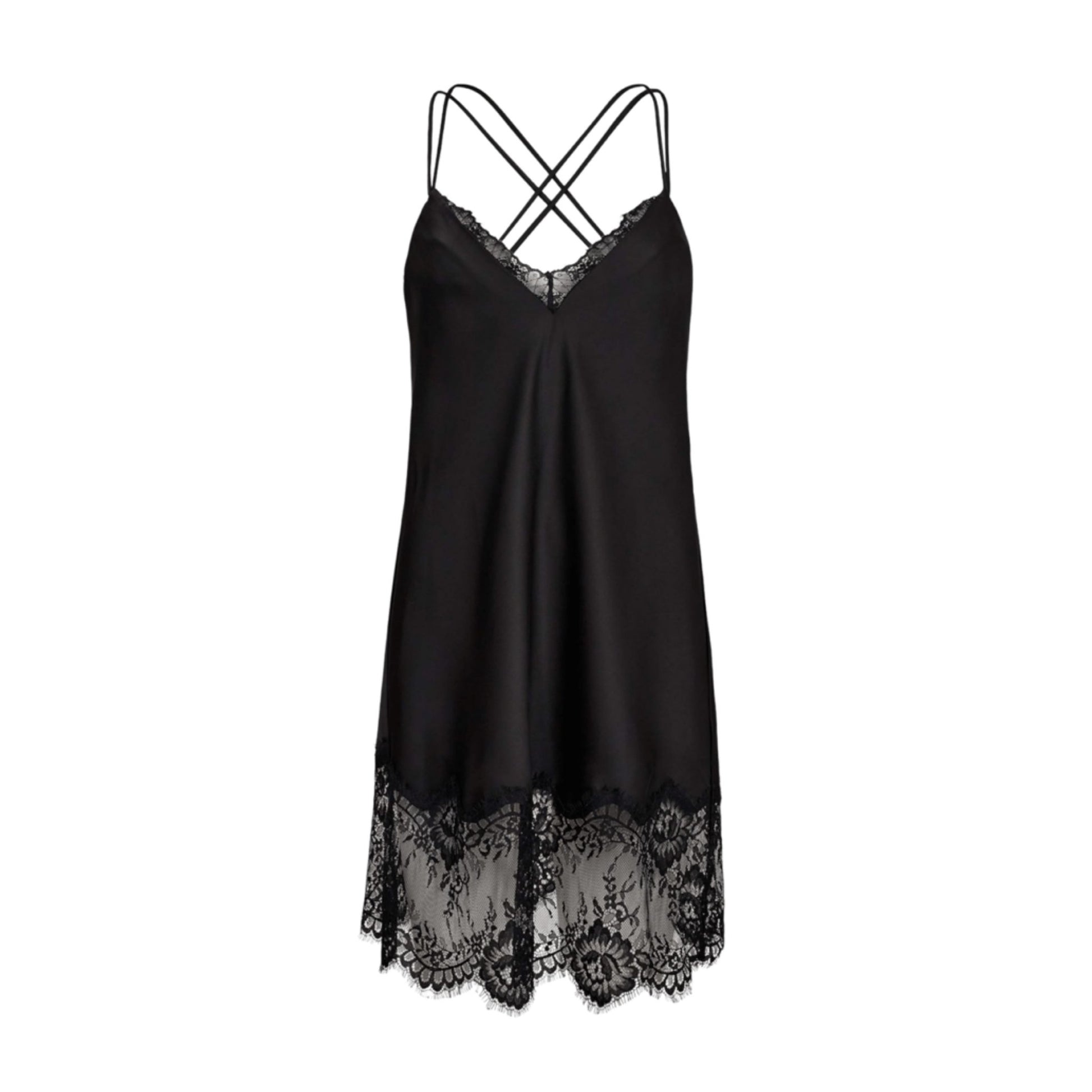 VISTA LINGERIE CROP STROP KJOLE HL (113) - LifeStyle Hedensted