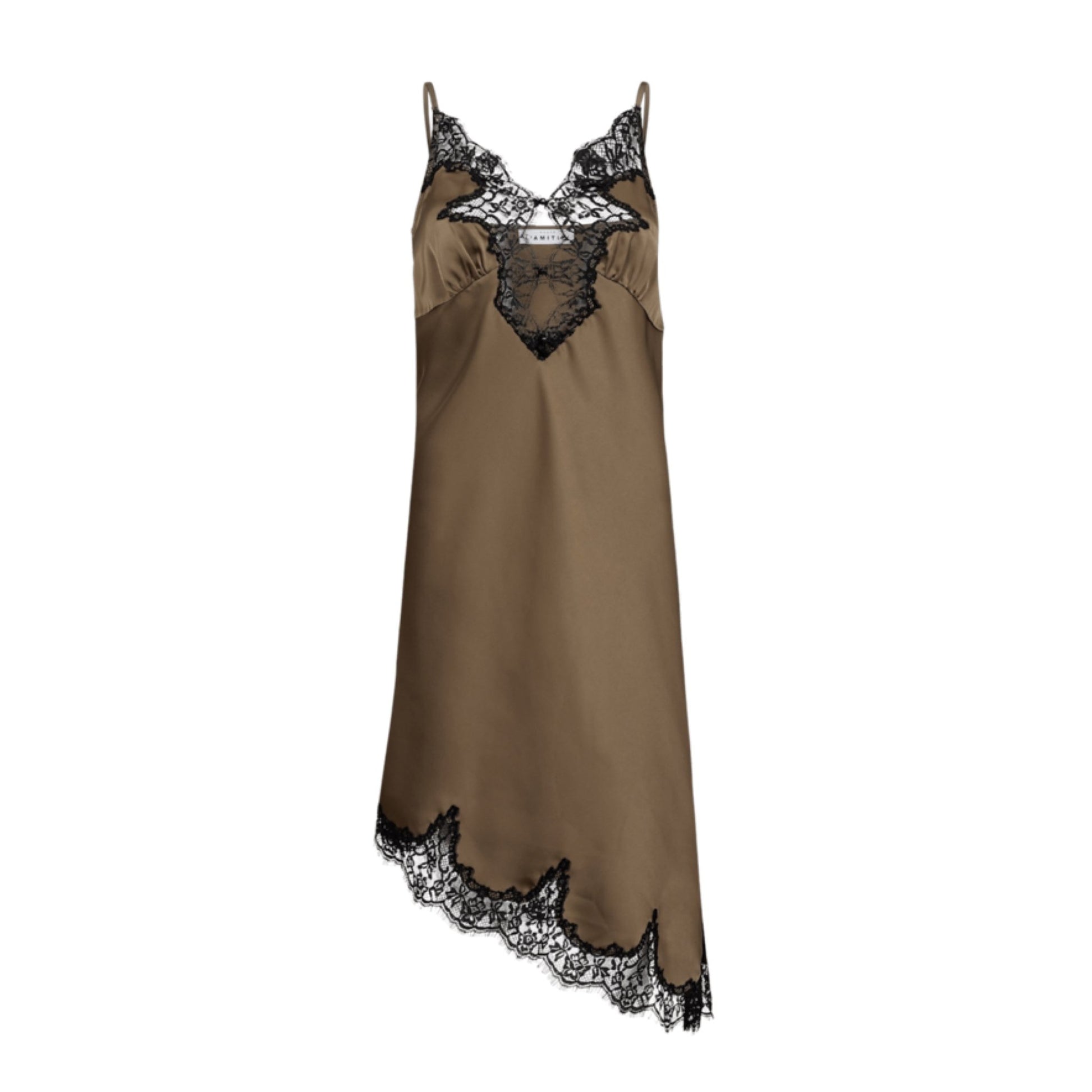 VIVIAN ASYM LINGERIE KJOLE HL (109) - LifeStyle Hedensted