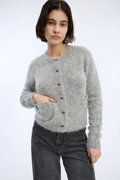 VOVILLA STRIK CARDIGAN MUNTHE - LifeStyle Hedensted