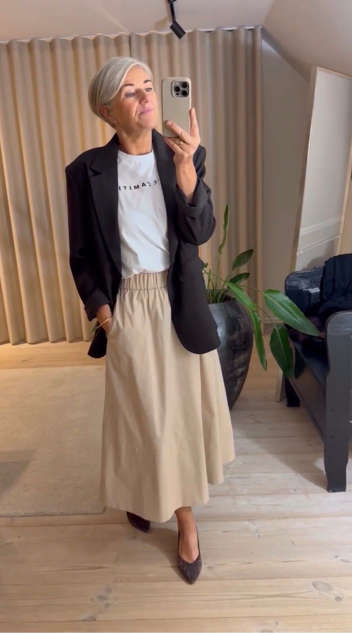 YARA POPLIN SKIRT NN - LifeStyle Hedensted