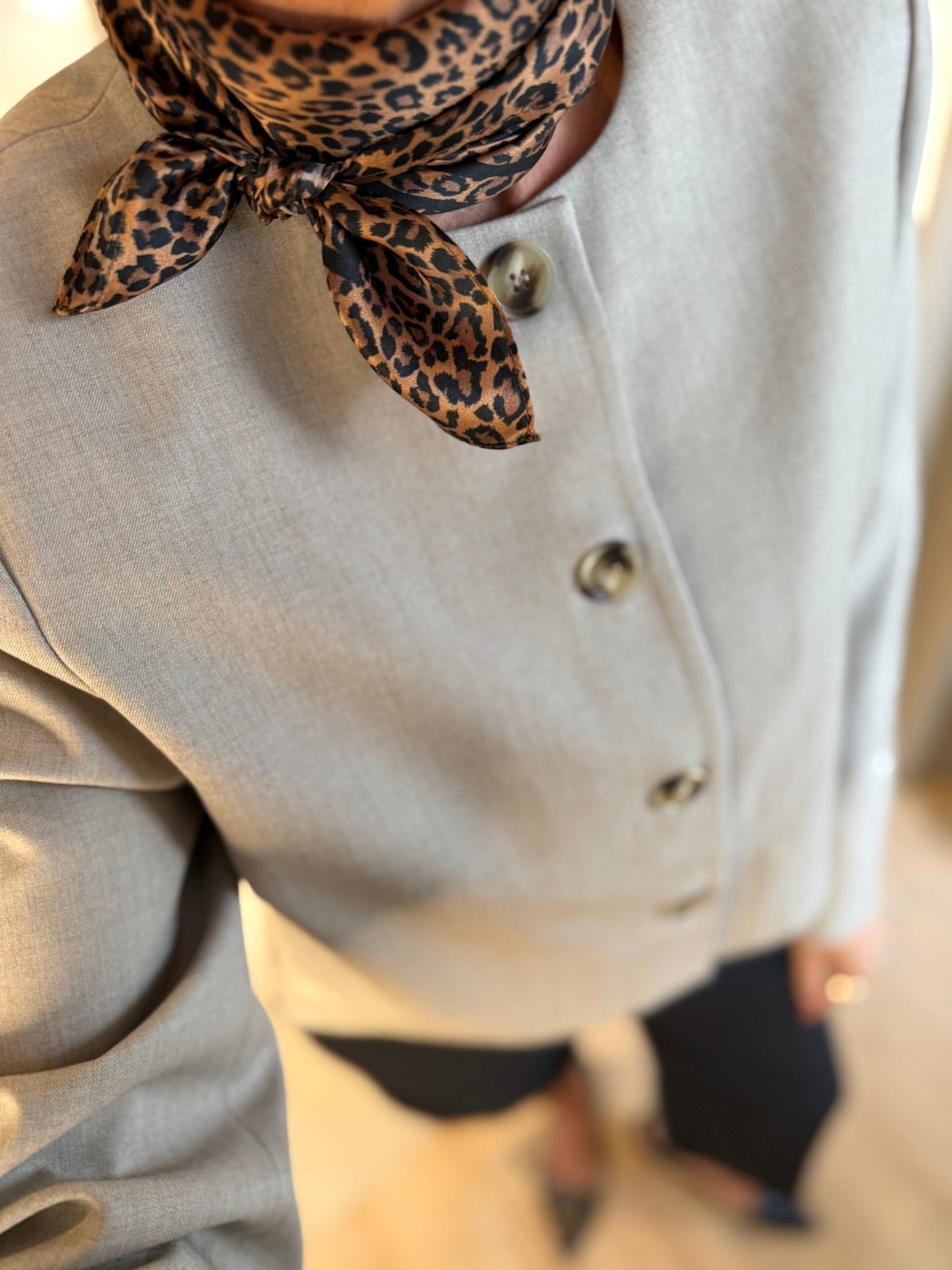 ZOEY SILK TØRKLÆDE SNEAKY FOX - LifeStyle Hedensted